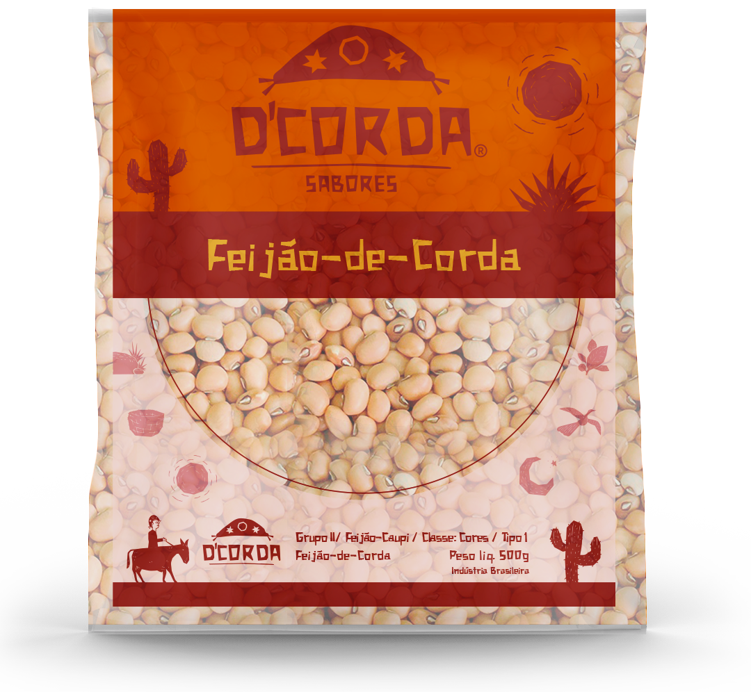 Foto Embalagem do Feijão de Corda D'Corda Sabores